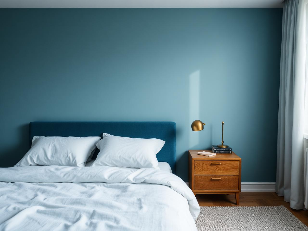 Fachada estilo Minimalista serena pintada con Rain Mist de Berel