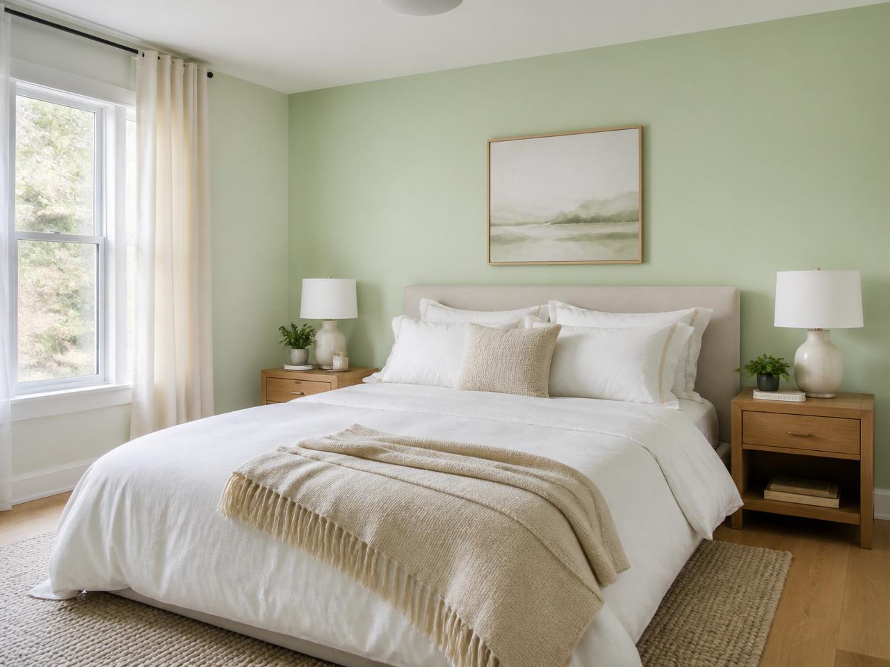 Fachada estilo Natural minimalista pintada con Verde Sensación de Berel